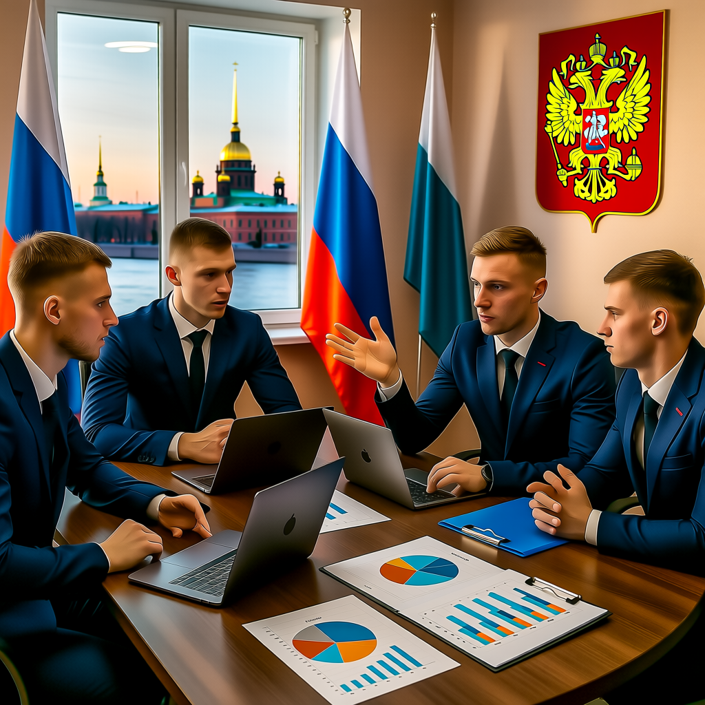 Графическое сопровождение статьи "Госзакупки 2024: Эксклюзивные новости в Курске [sc name=year][/sc]"